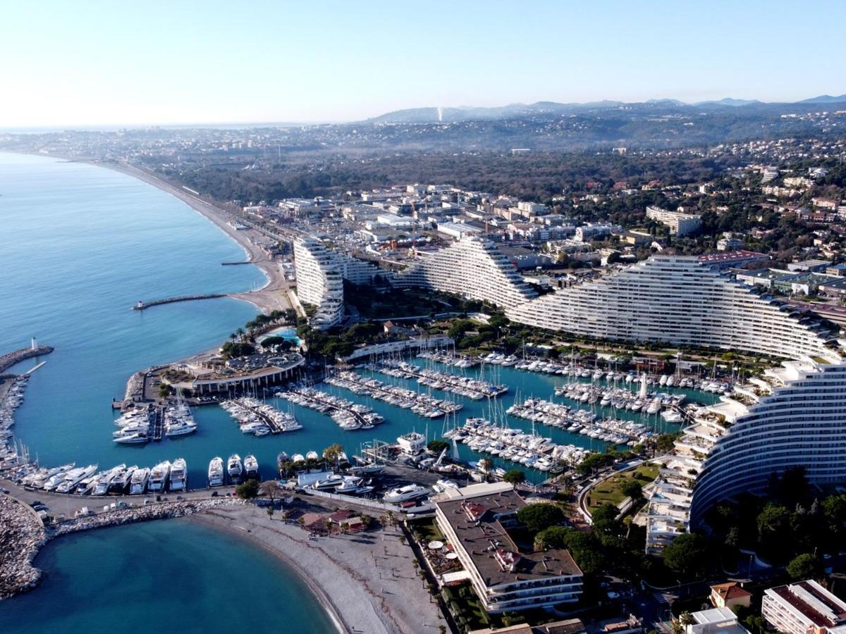 וילנב-לובה Blue Terrace Apartment - Marina Baie Des Anges מראה חיצוני תמונה